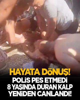 Hayata dönüş! Genç polis pes etmedi, 8 yaşında gölün dibinde duran kalp yeniden canlandı