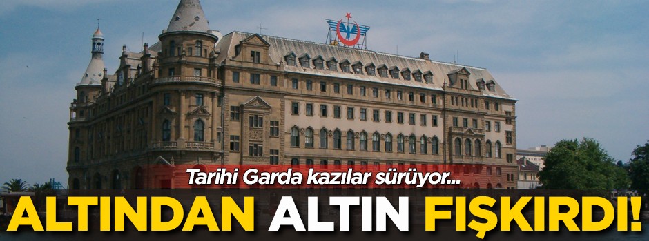 Haydarpaşa Garı'nın altından 'altın' fışkırdı! Kazılar devam ediyor...
