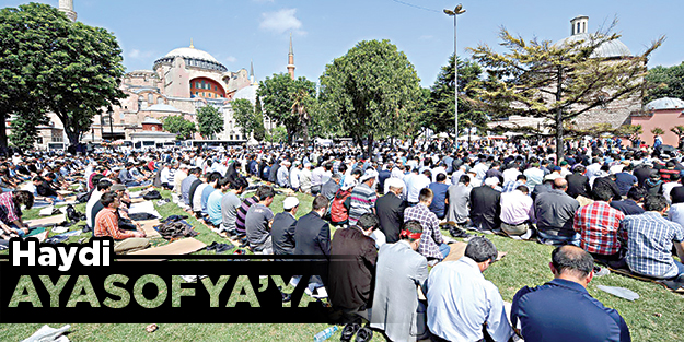 Haydi Ayasofya’ya