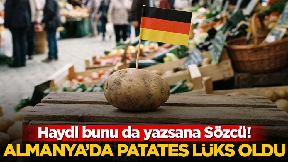 Haydi bunu da yazsana Sözcü! Almanya’da patates lüks oldu