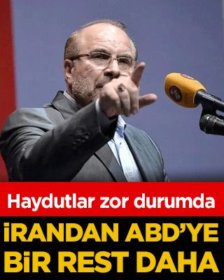 Haydutlar zor durumda! İran’dan ABD’ye bir rest daha