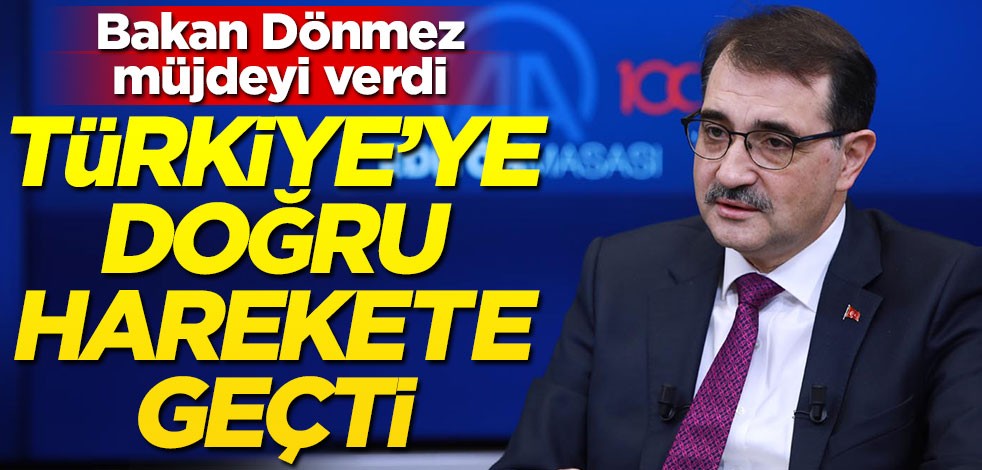 Hayırlı olsun diyen bakan müjdeyi verdi: Sondaj gemisi yola çıktı