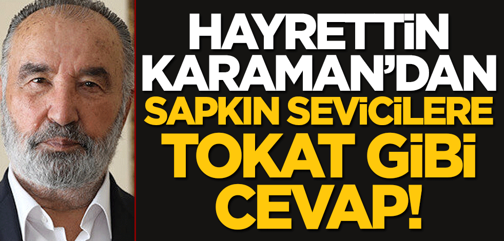 Hayrettin Karaman'dan sapkın sevicilere tokat gibi cevap! 'Eşcinsellik doğuştandır' yalanı nasıl ortaya çıktı?