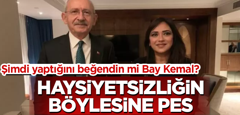 Haysiyetsizliğin böylesine pes! Şimdi yaptığını beğendin mi Bay Kemal?