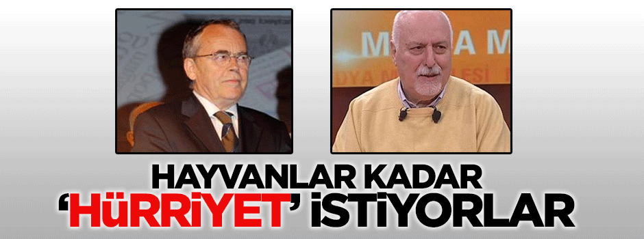 Hayvanlar kadar ‘Hürriyet’ istiyorlar