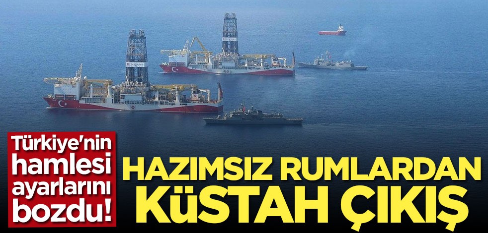 Hazımsız Rumlardan küstah Türkiye açıklaması