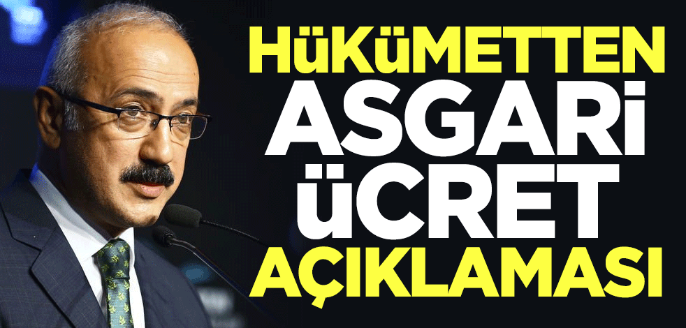 Hazine ve Maliye Bakanı Lütfi Elvan'dan asgari ücret açıklaması