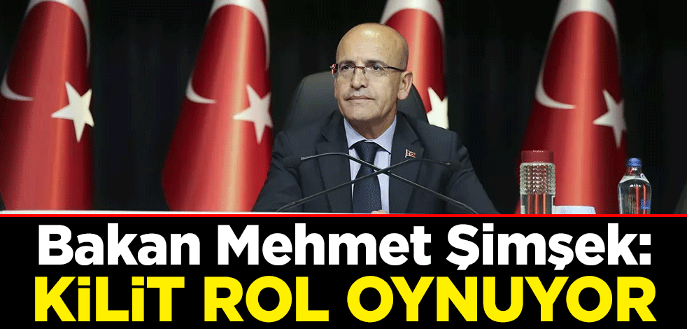 Hazine ve Maliye Bakanı Mehmet Şimşek, dış ticaret verilerini değerlendirdi: Kilit rol oynuyor