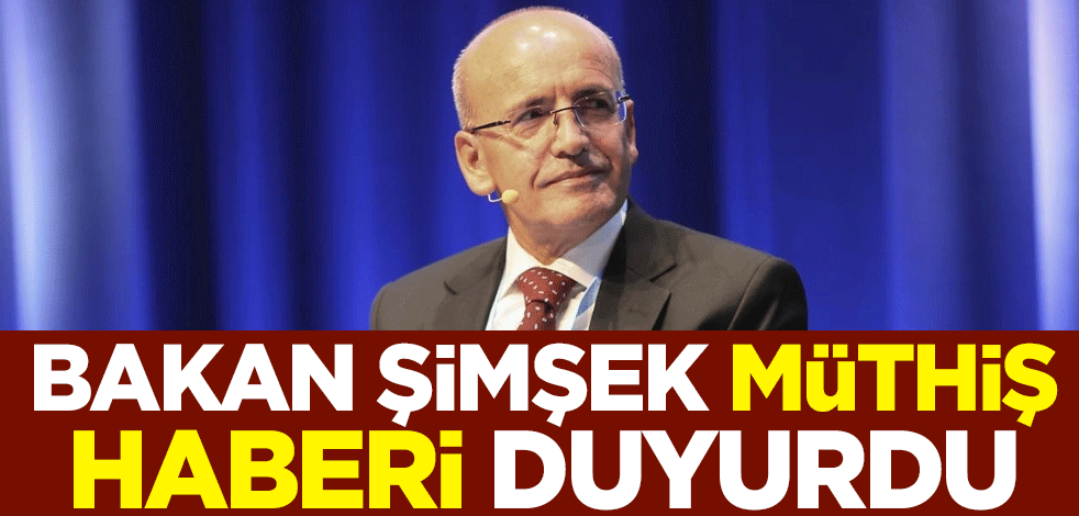 Hazine ve Maliye Bakanı Mehmet Şimşek: Türkiye'nin risk primi 330 puana düştü