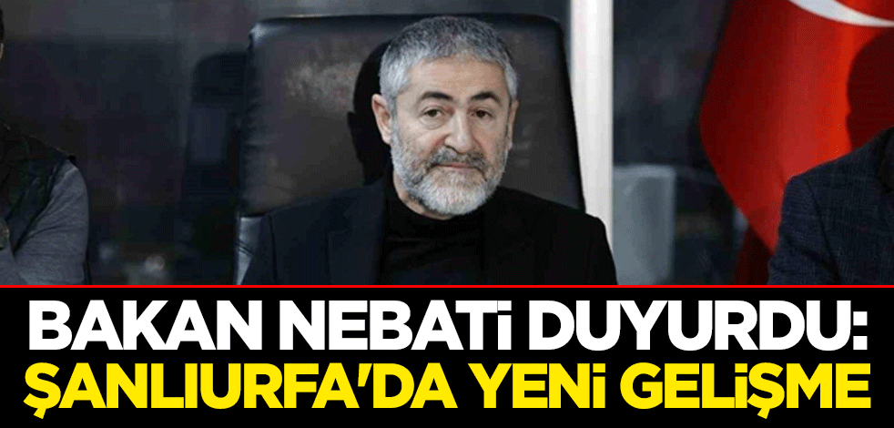 Hazine ve Maliye Bakanı Nureddin Nebati: Şanlıurfa'daki arama kurtarma çalışmaları tamamlandı