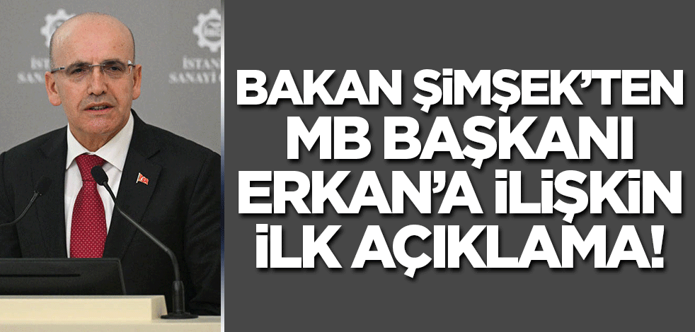 Hazine ve Maliye Bakanı Şimşek'ten Hafize Gaye Erkan açıklaması!