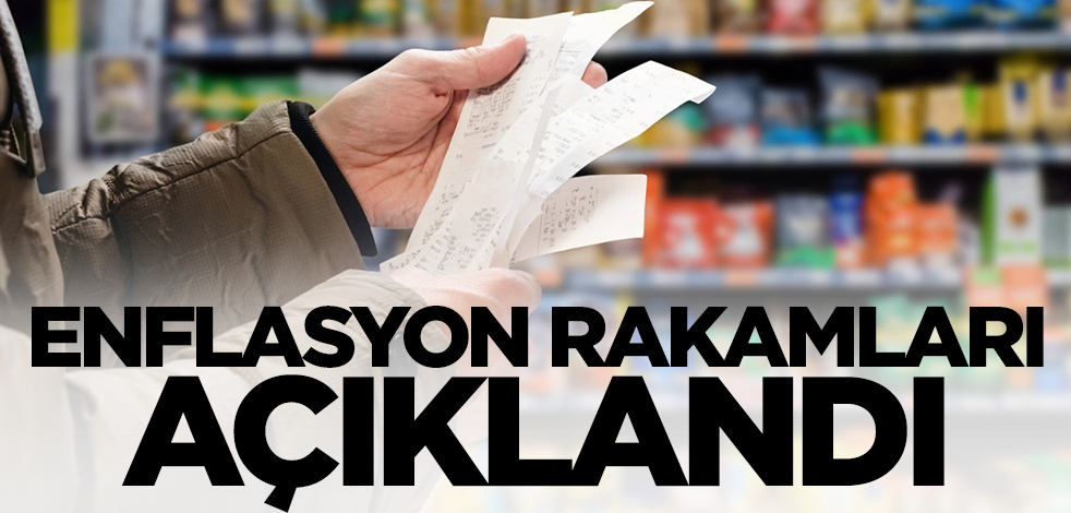 Haziran ayı enflasyon rakamları açıklandı