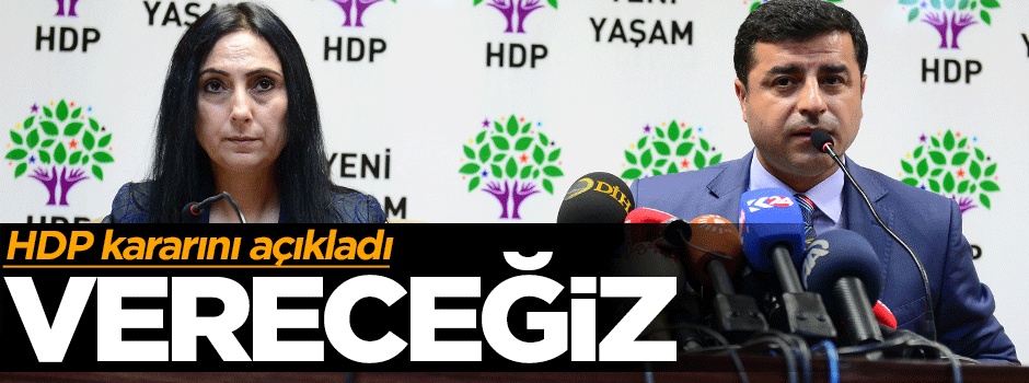 HDP Anayasa uzlaşma komisyonuna üye vereceğini açıkladı