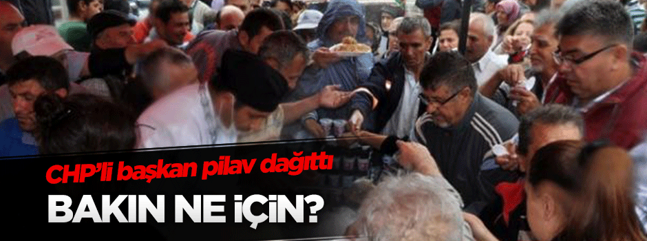 HDP barajı geçti, CHP pilav dağıttı