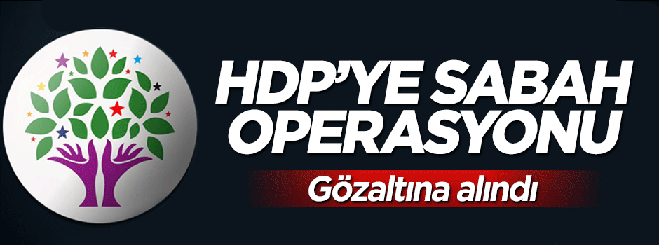 HDP Beyoğlu İlçe Başkanlığı'na polis operasyonu