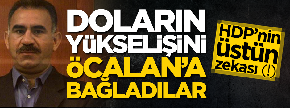HDP, doların yükselmesini Öcalan'a bağladı