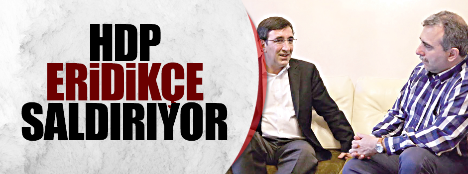 HDP eridikçe saldırıyor