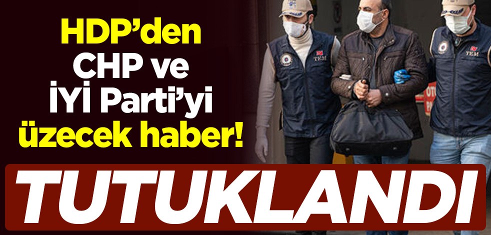 HDP Esenyurt İlçe Başkanı Ercan Sağlam tutuklandı