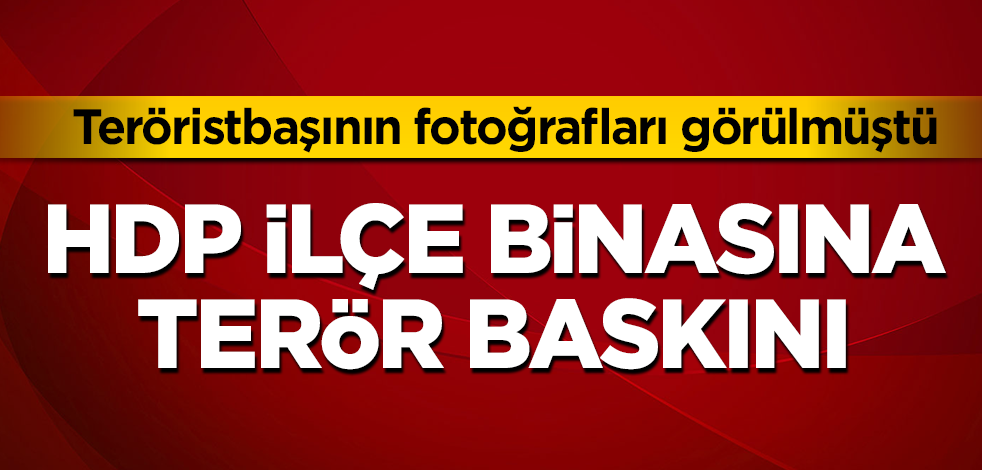 HDP Esenyurt İlçe Başkanlığı'na terör baskını