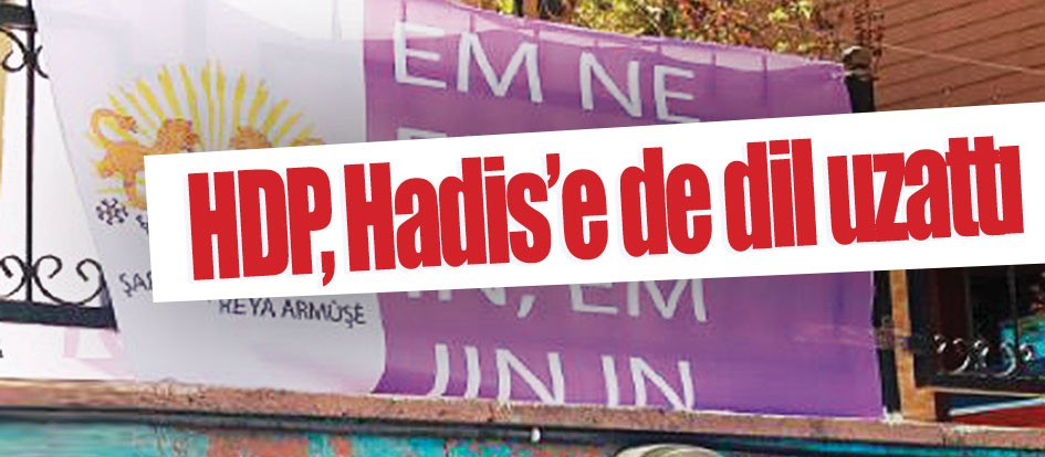 HDP, Hadis’e de dil uzattı