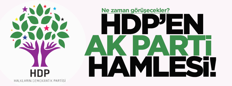 HDP heyeti Davutoğlu'yla görüşecek