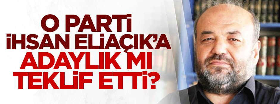 HDP, İhsan Eliaçık'a adaylık mı teklif etti?