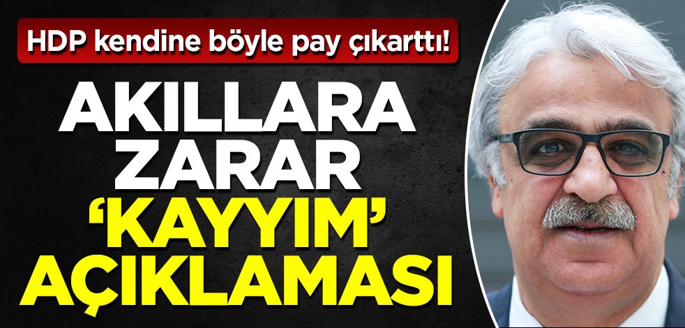 HDP kendine böyle pay çıkarttı: Akıllara zarar 'kayyım' açıklaması!