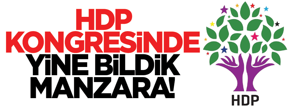 HDP Kongresi'nde PKK skandalı