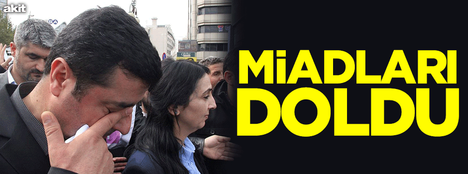 HDP miadını doldurdu