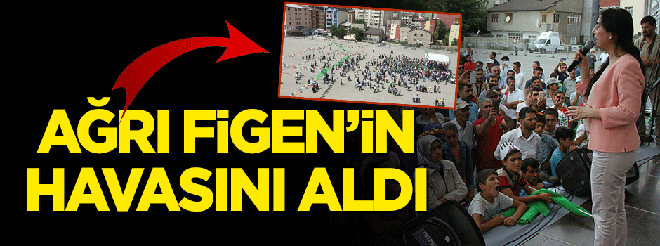 HDP mitinginde meydan boş kaldı