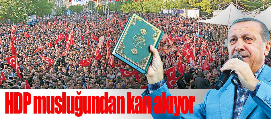 HDP musluğundan kan akıyor