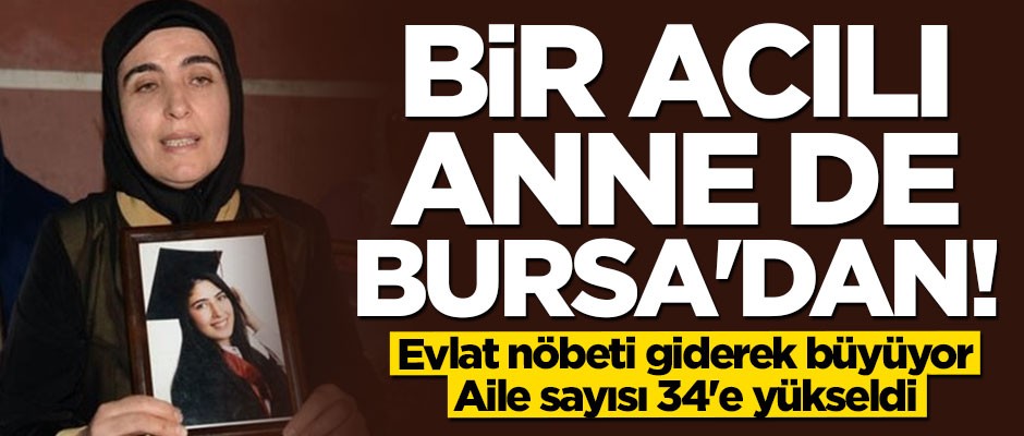 HDP önündeki eyleme katılan aile sayısı 34'e yükseldi