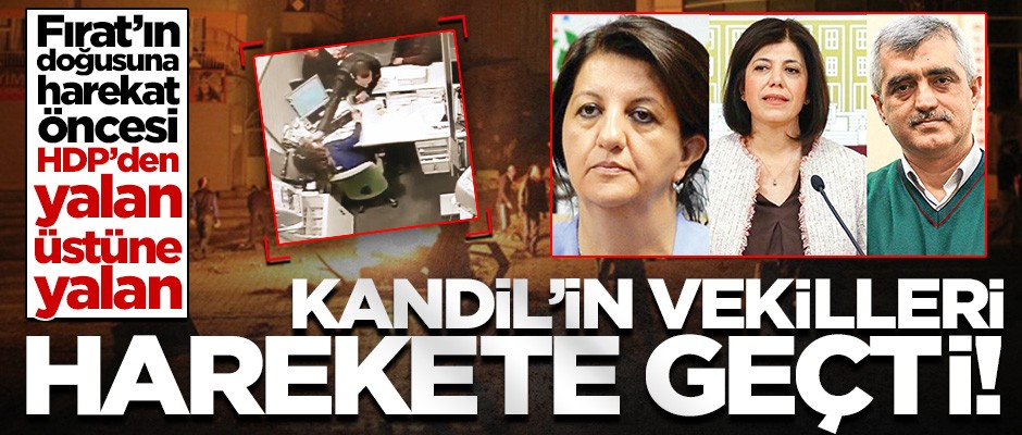 HDP sokakları karıştırmak için düğmeye bastı! Yalan üstüne yalan...