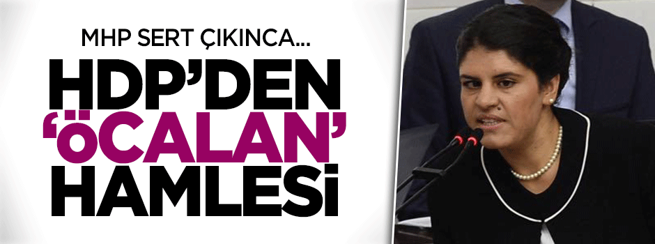 HDP tepkiden korkup Öcalan'ı çekti