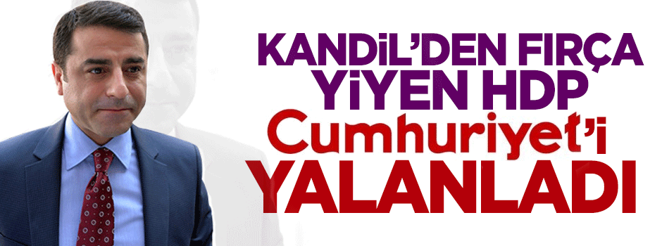 HDP, teröristsever Cumhuriyet'i yalanladı