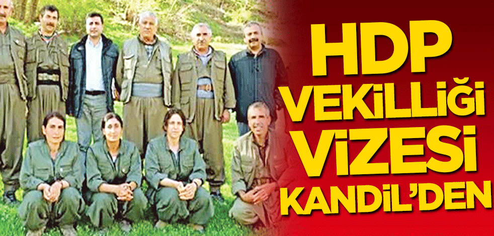 HDP vekilliği vizesi Kandil’den