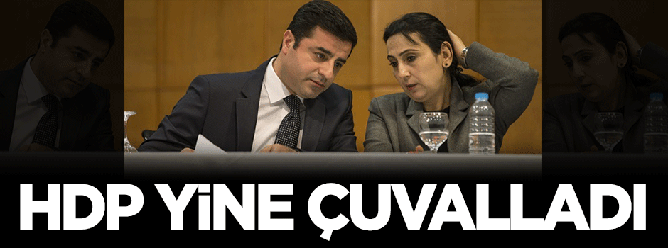 HDP yine çuvalladı