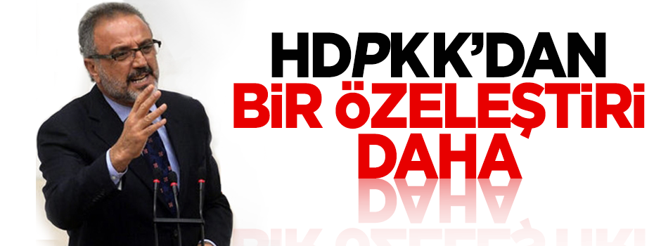 HDP'den bir özeleştiri daha geldi