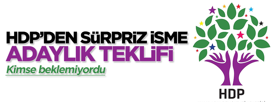 HDP'den Celal Doğan'a adaylık teklifi