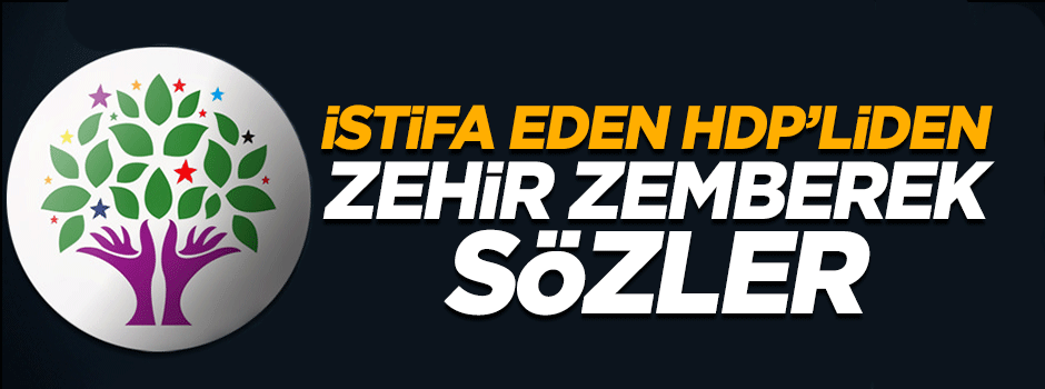 HDP'den istifa eden Mir Sedrettin Karahan partiyi bombaladı