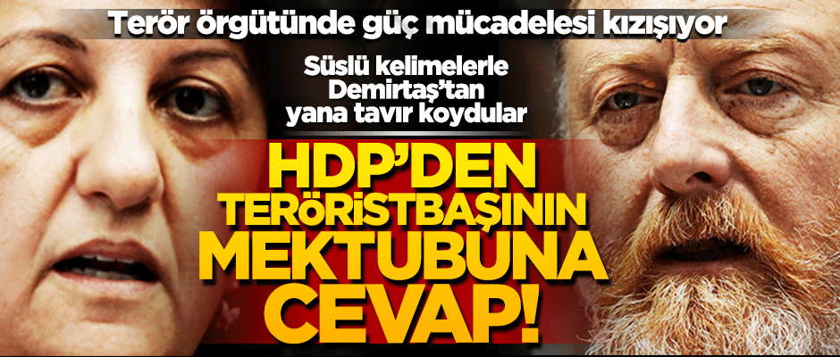 HDP'den teröristbaşı Öcalan'ın mektubuna cevap geldi: Stratejimiz değişmedi