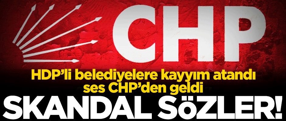 HDP'li 3 büyükşehir belediye başkanının görevden alınmasına CHP'den skandal tepki!