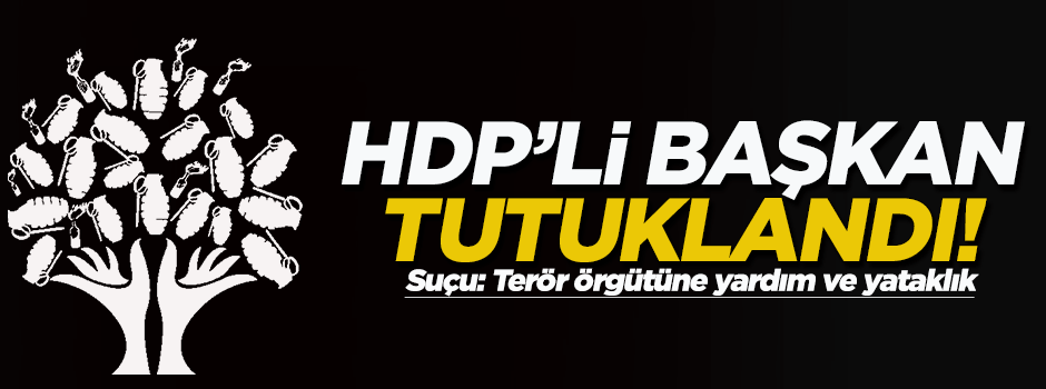 HDP'li başkan tutuklandı