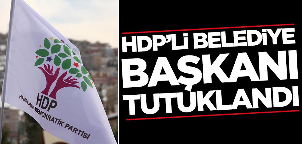 HDP'li belediye başkanı tutuklandı