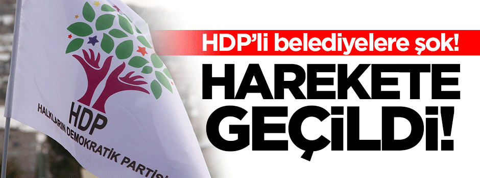 HDP'li belediyelere yeni formül