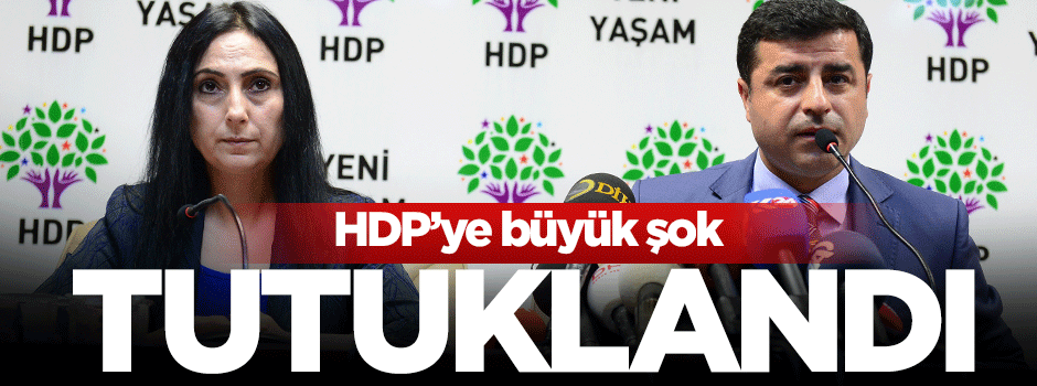 HDP'li bombacı başkan tutuklandı