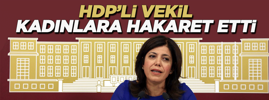 HDP'li Danış'tan kadınlara hakaret