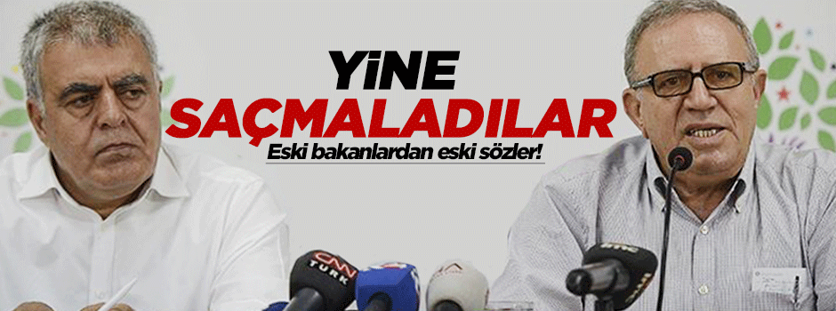 HDP'li eski bakanlar ayrı telden çaldı