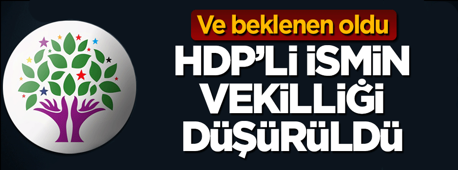 HDP'li Faysal Sarıyıldız'ın vekilliği düşürüldü