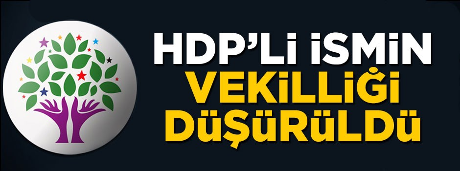 HDP'li Ferhat Encü'nün vekilliği düşürüldü